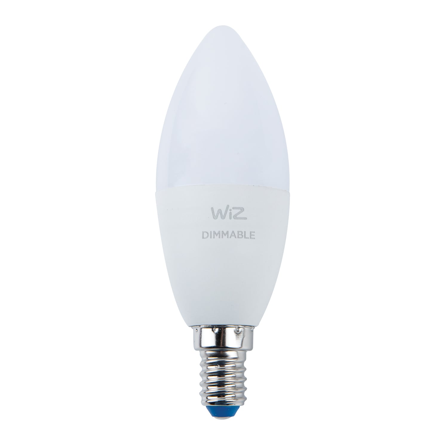 Bec inteligent PHILIPS Wiz, E14, 4.9 W, 470lm, 2700K, lumina calda