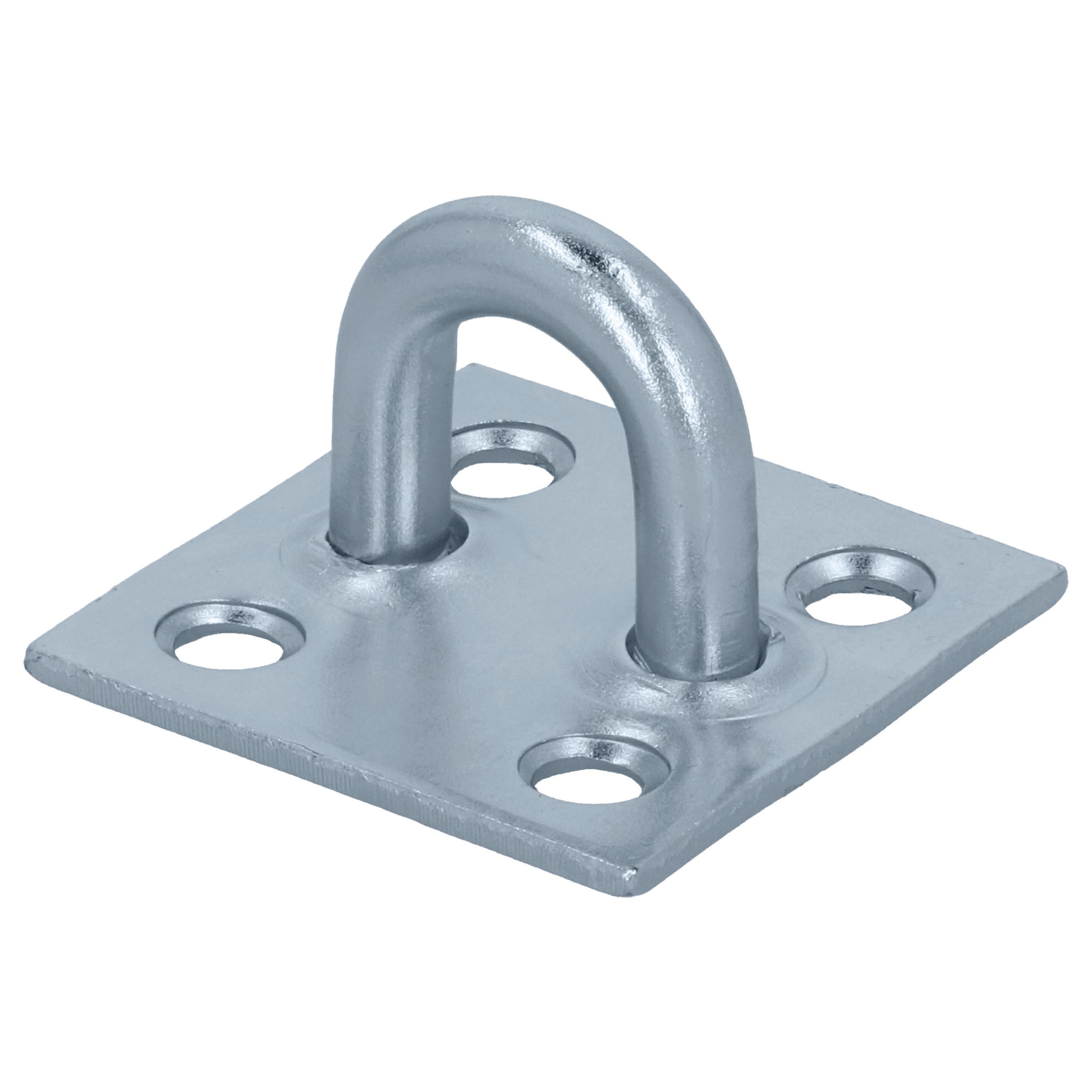 Placa cu ochi Suki, 50x50x34 mm, argintiu