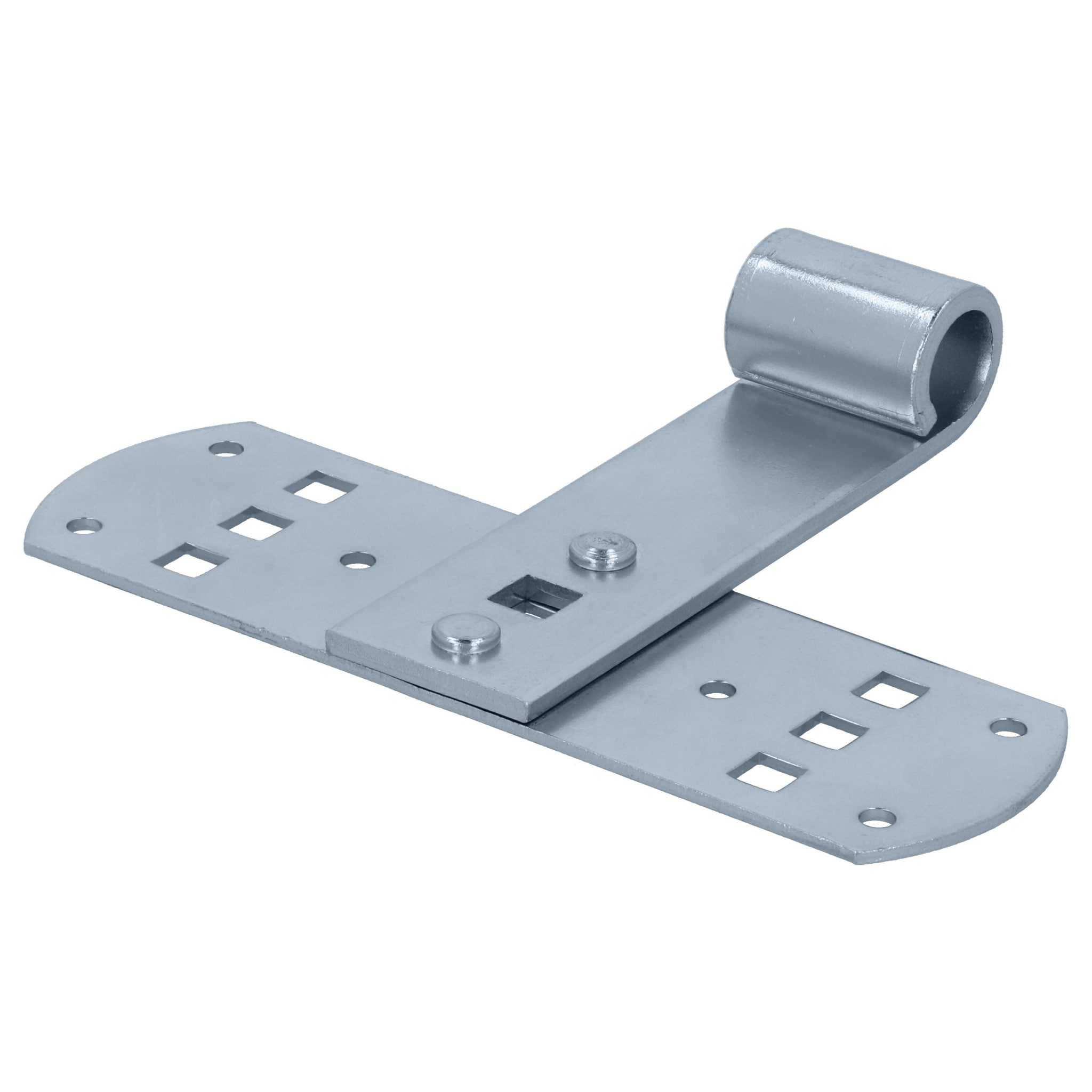 Balama T pentru ax 13mm SUKI, 140 x 50mm, otel, argintiu