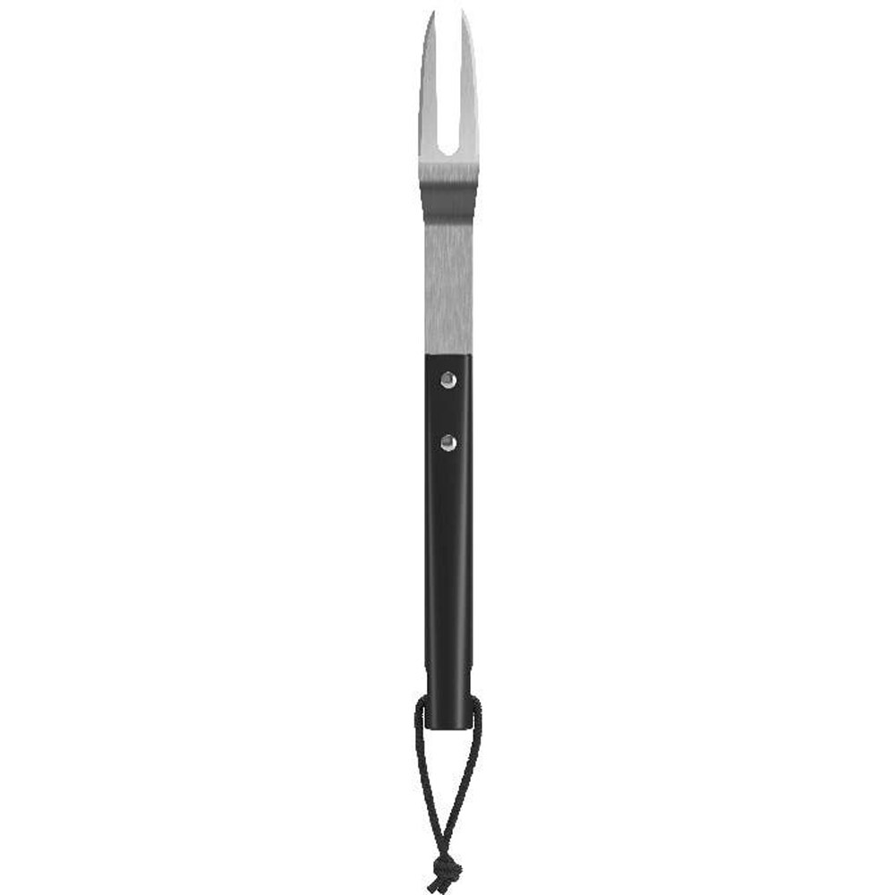 Furculita pentru gratar GOODHOME, otel, 41 cm, negru