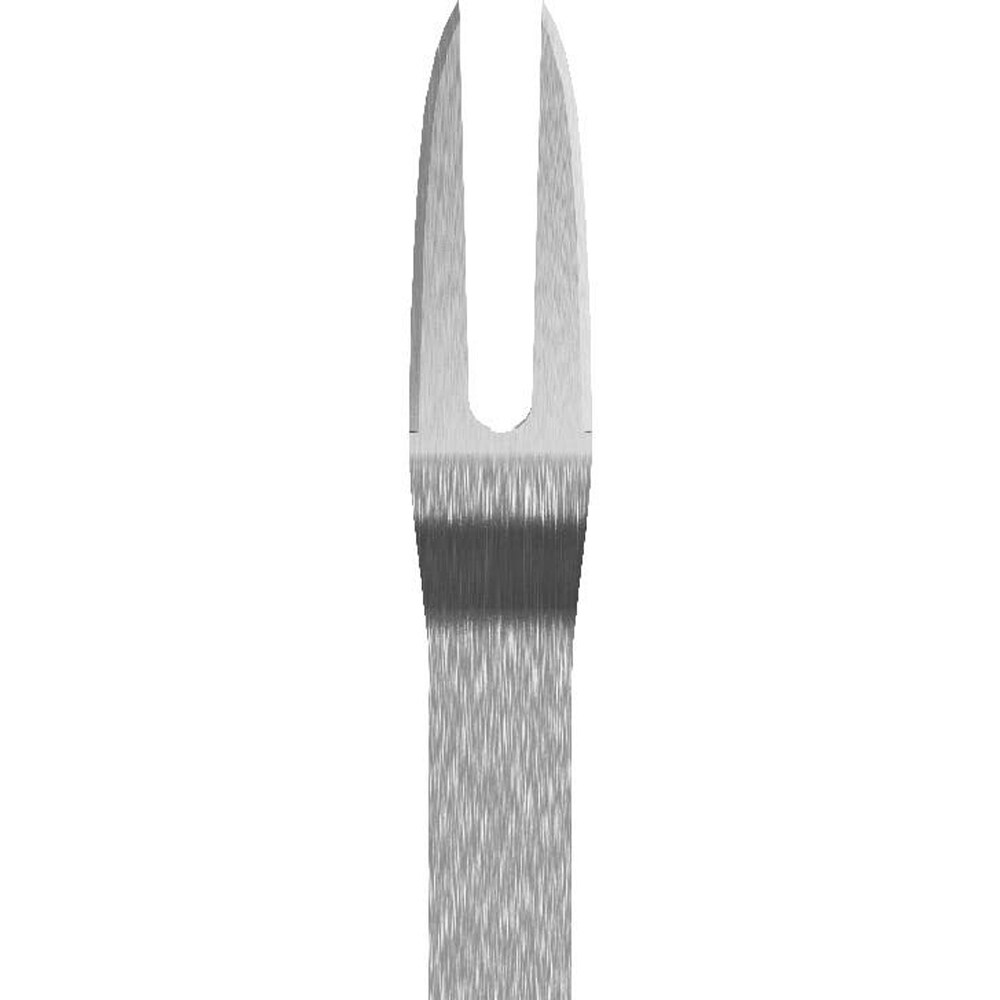Furculita pentru gratar GOODHOME, otel, 41 cm, negru