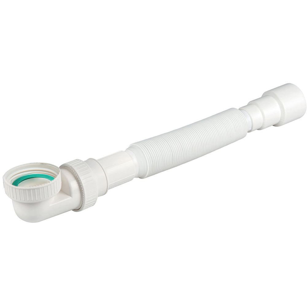Racord flexibil-extensibil 1x20, cu piulita din plastic, 1 1/2", 90 grade, D 40-50mm