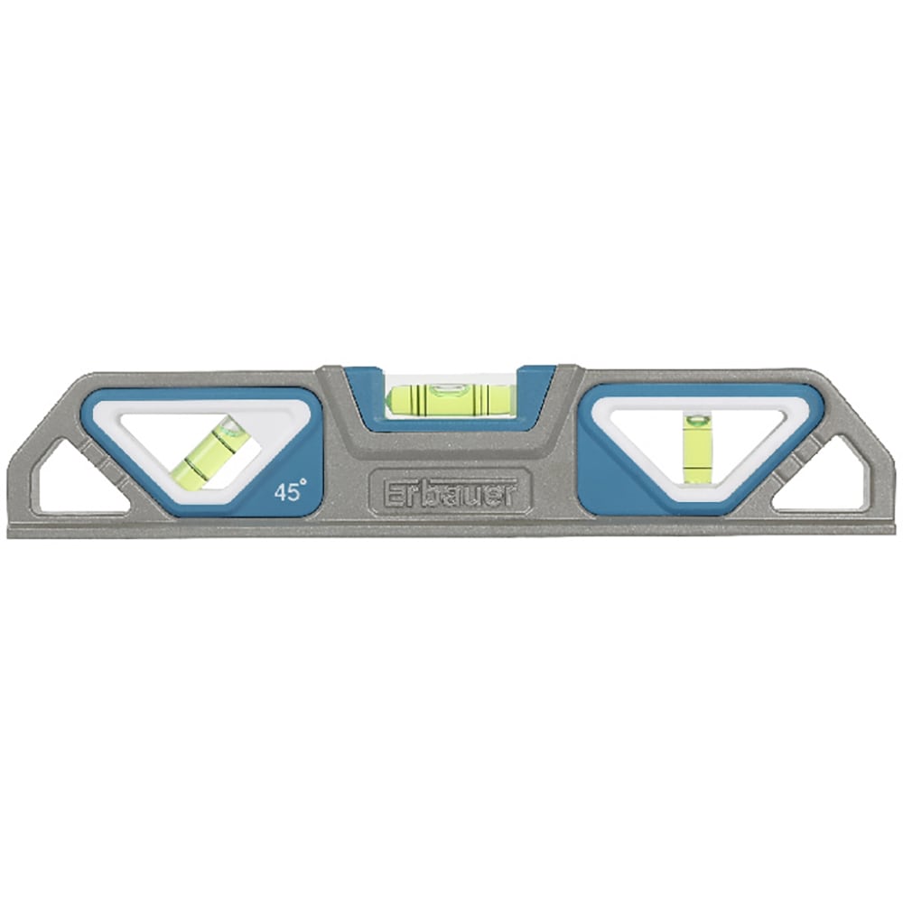 Nivela magnetica ERBAUER, 25,5cm, aluminiu
