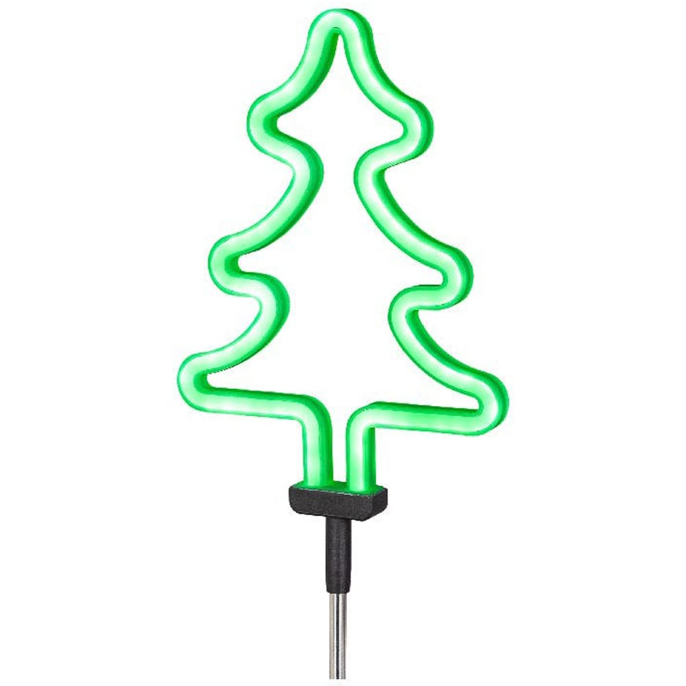 Lampa solara Brad, LED, verde