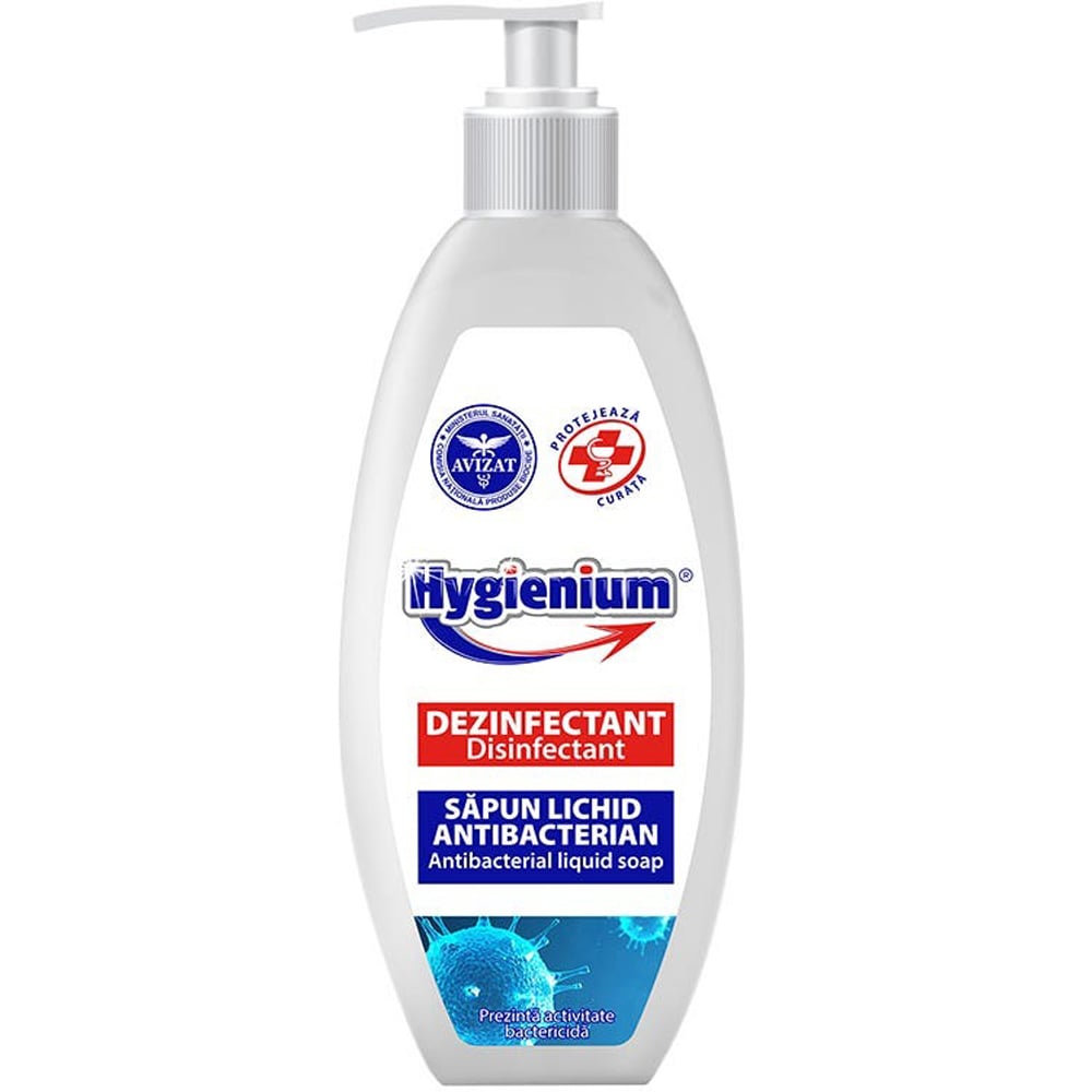 Sapun lichid dezinfectant HYGIENIUM HDPE, 300 ml