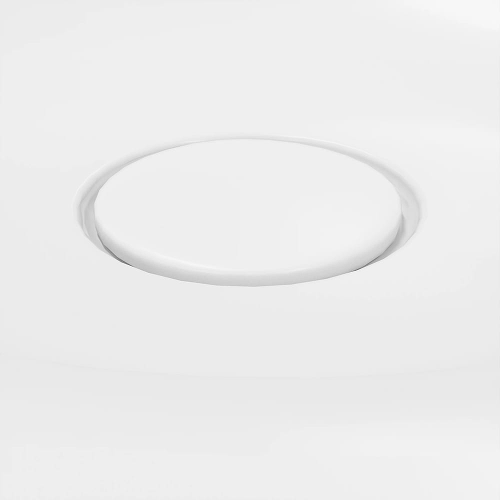 Lavoar baie GOODHOME Kentia, ceramica, 100.6 x 45.2, alb mat