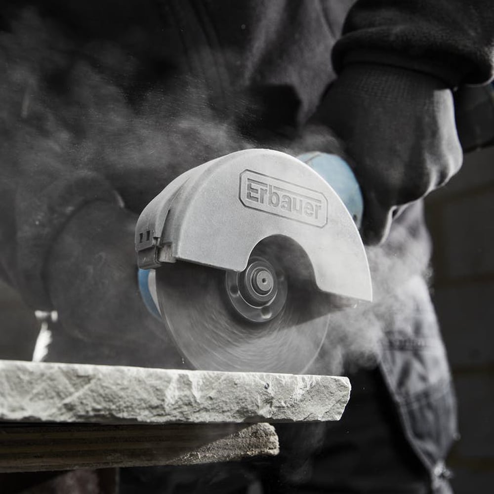 Disc polizor ERBAUER, piatra, 115x22.2mm, 5 bucati