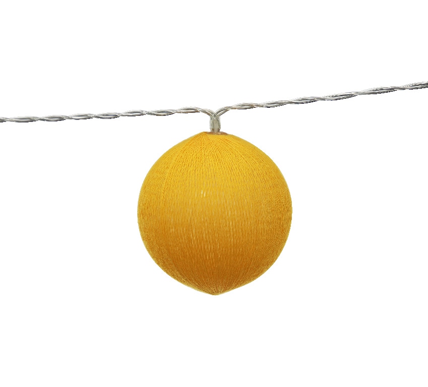 Ghirlanda LED Magliano, 20 becuri, IP44, multicolor