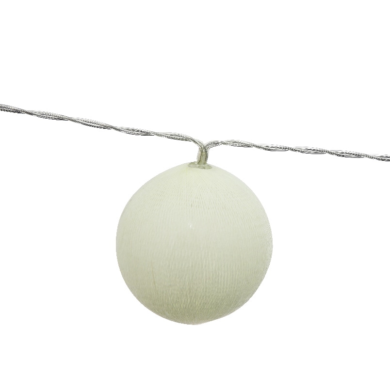 Ghirlanda LED Magliano, 20 becuri, IP44, multicolor