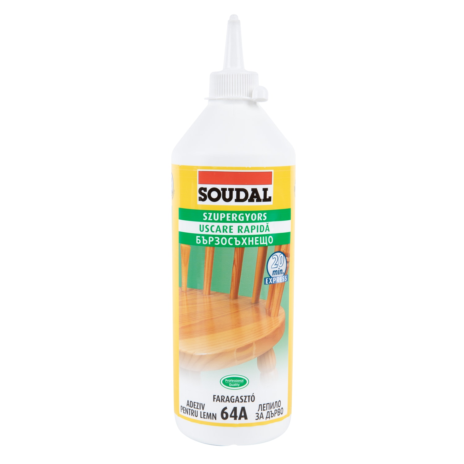 Adeziv lemn SOUDAL, 64A, 750gr