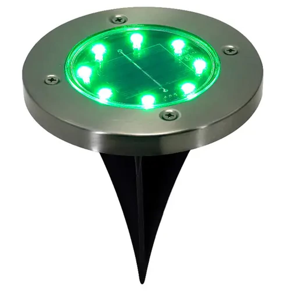 Lampa solara SITE 101261771, IP65, otel, argintiu