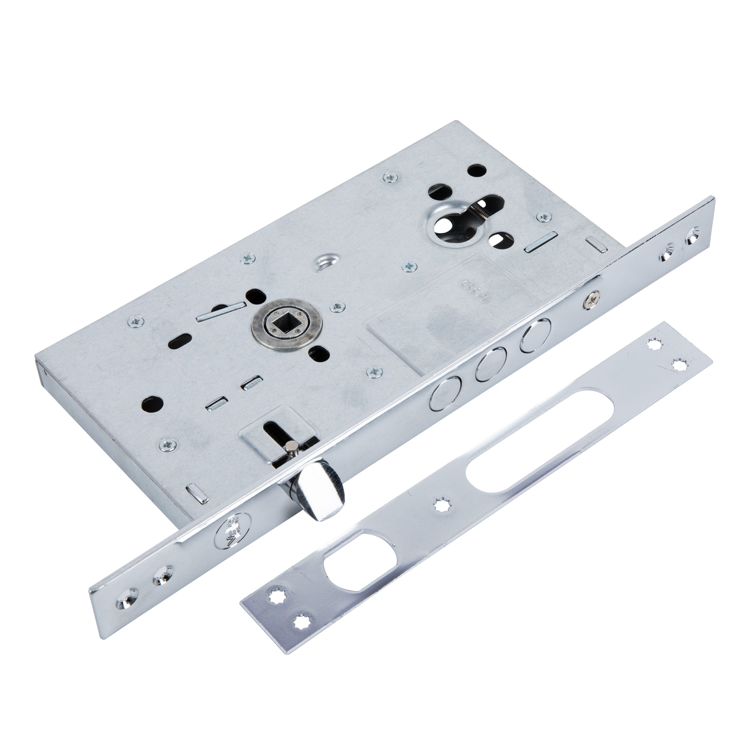 Broasca ingropata usa metalica YALE, 60x85 mm, 3 bolt x 16 mm, cilindru