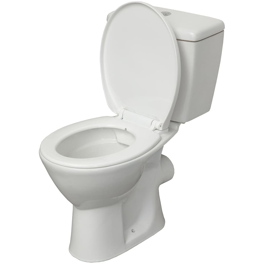 Set vas WC TAVA3060A, ceramica, evacuare orizontala, rezervor 3-6 l, capac SoftClose, alb