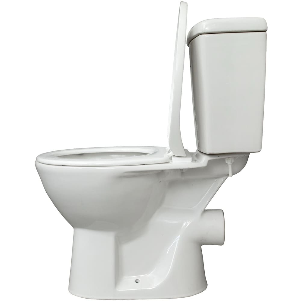 Set vas WC TAVA3060A, ceramica, evacuare orizontala, rezervor 3-6 l, capac SoftClose, alb