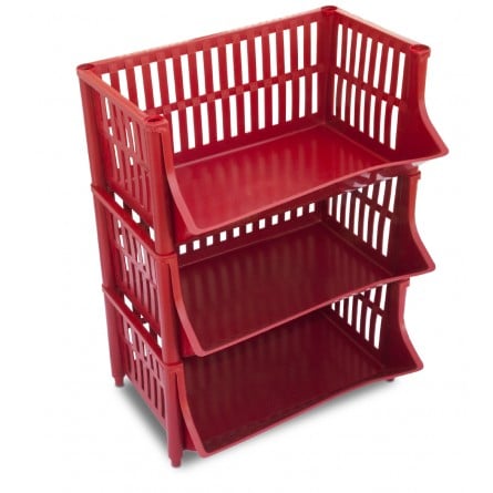 Raft plastic, diverse culori, modular, 40 x 29 x 19 cm  Napochim