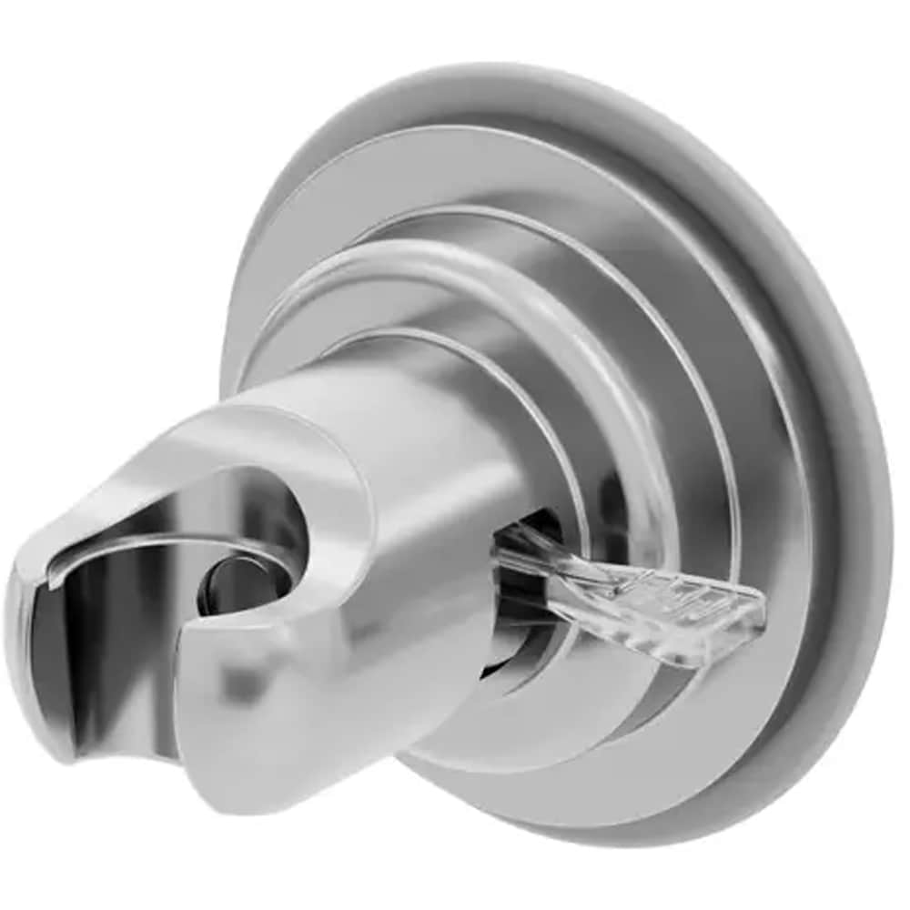 Suport para dus GOODHOME 101270220, 8 x 7.6 cm, plastic, argintiu