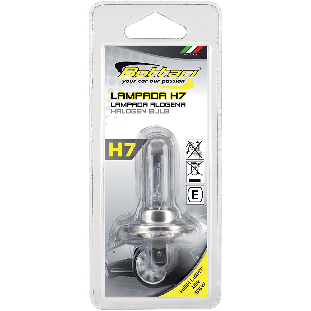 Bec auto BOTTARI, halogen, H7, 55W