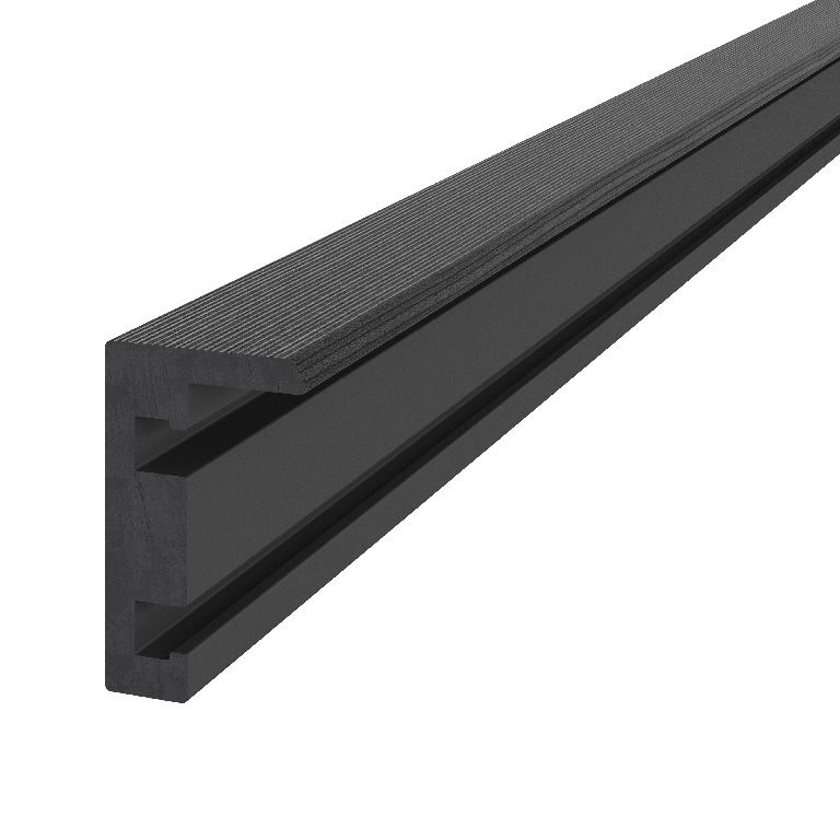 Profil de inchidere Klikstrom Neva Premium, compozit, 220 x 4 cm, gri