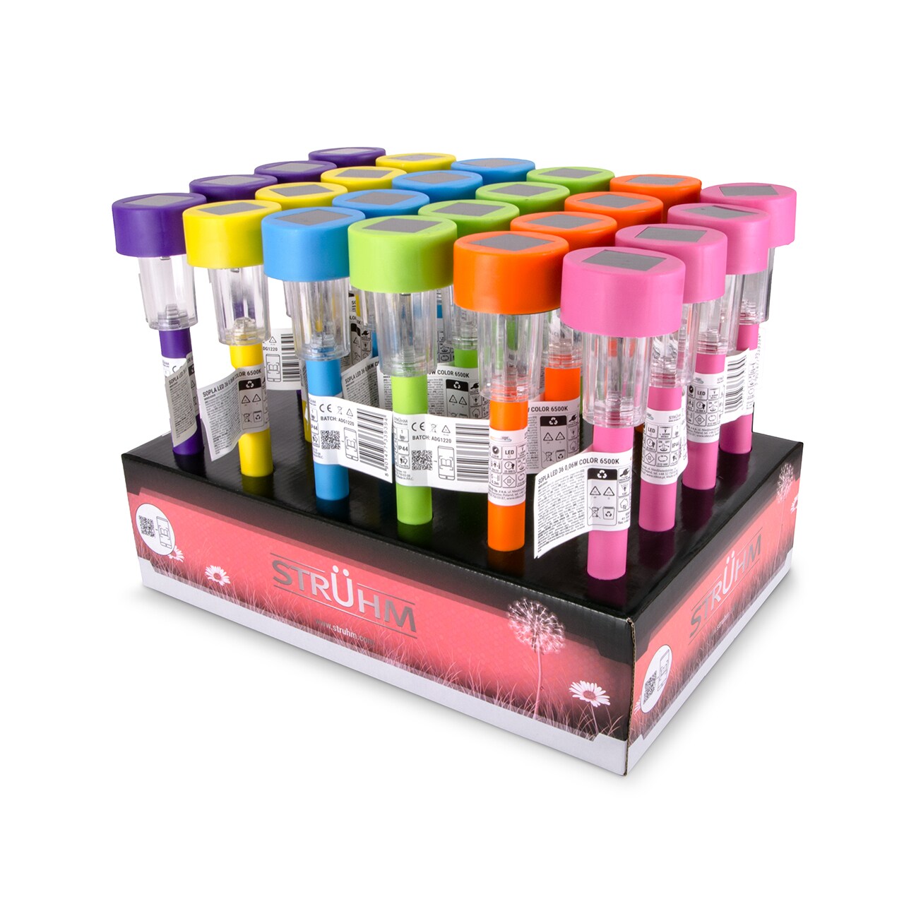 Lampa solara LED Struhm, 0.06W, 1lm, 6500K, IP44