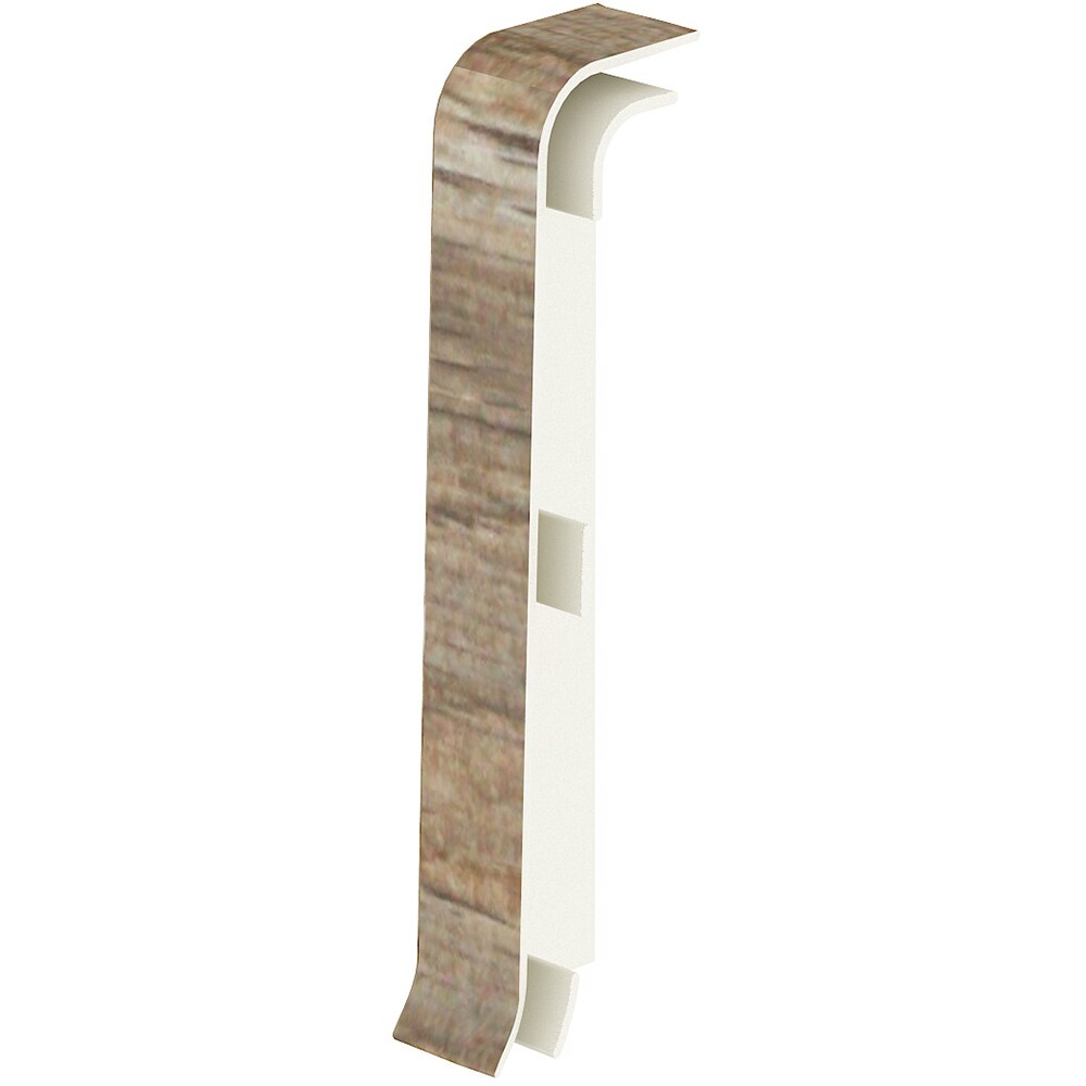 Set terminatii parchet VILO Esquero, PVC, 6.7 cm, 2 bucati, stejar ghinda