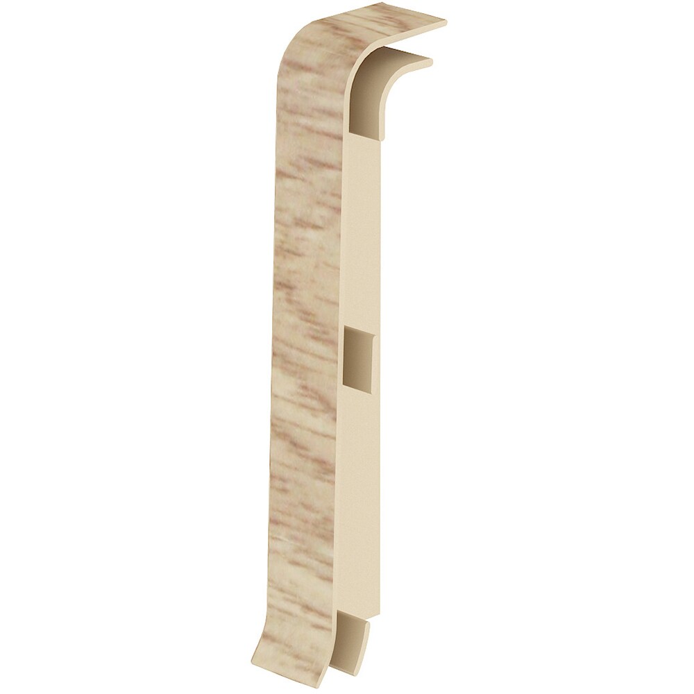 Set terminatii parchet VILO Esquero, PVC, 6.7 cm, 2 bucati, platan mexican