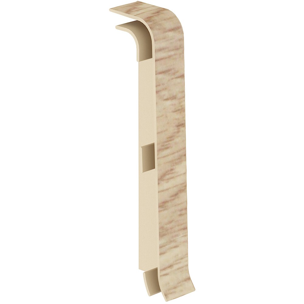 Set terminatii parchet VILO Esquero, PVC, 6.7 cm, 2 bucati, platan mexican