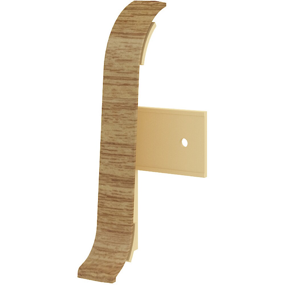 Set terminatii parchet VILO Flex 521, PVC, 5.5 x 2.2 cm, 2 bucati, stejar antic