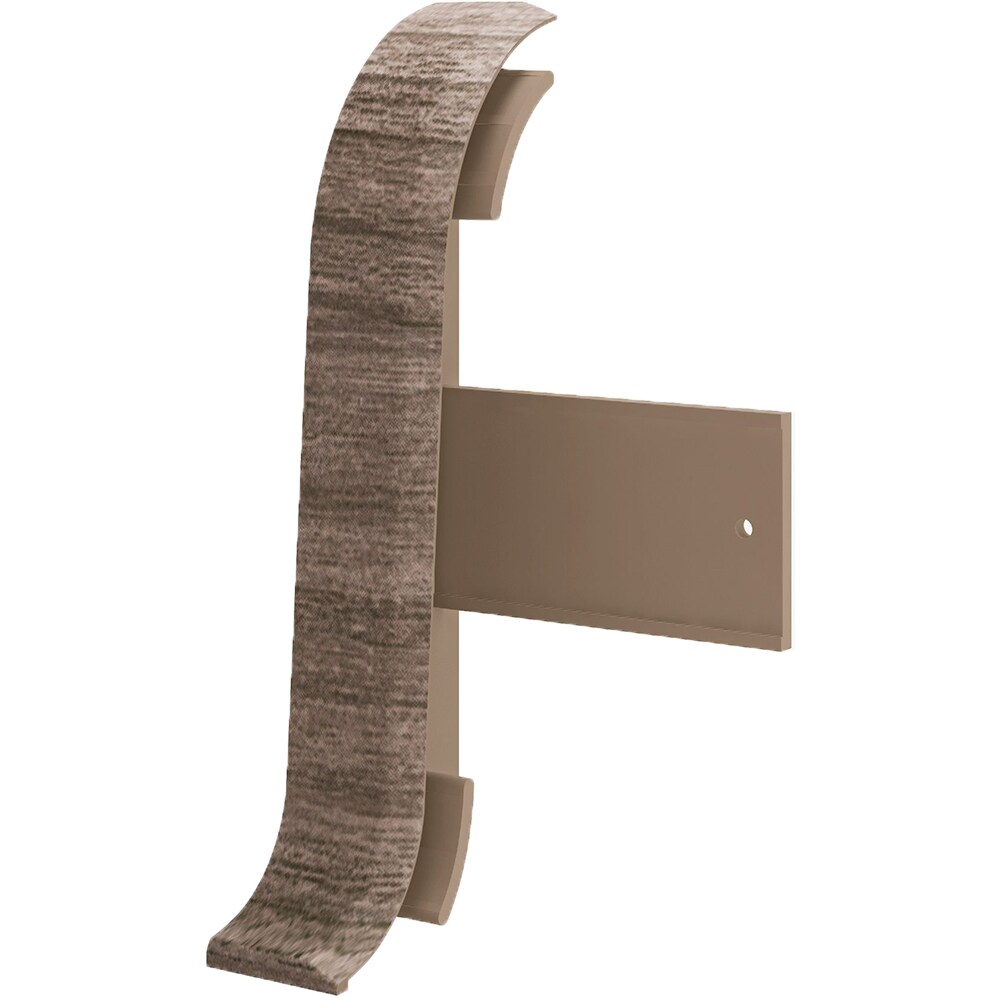 Set terminatii parchet VILO Flex 553, PVC, 5.5 x 2.2 cm, 2 bucati, stejar argintiu