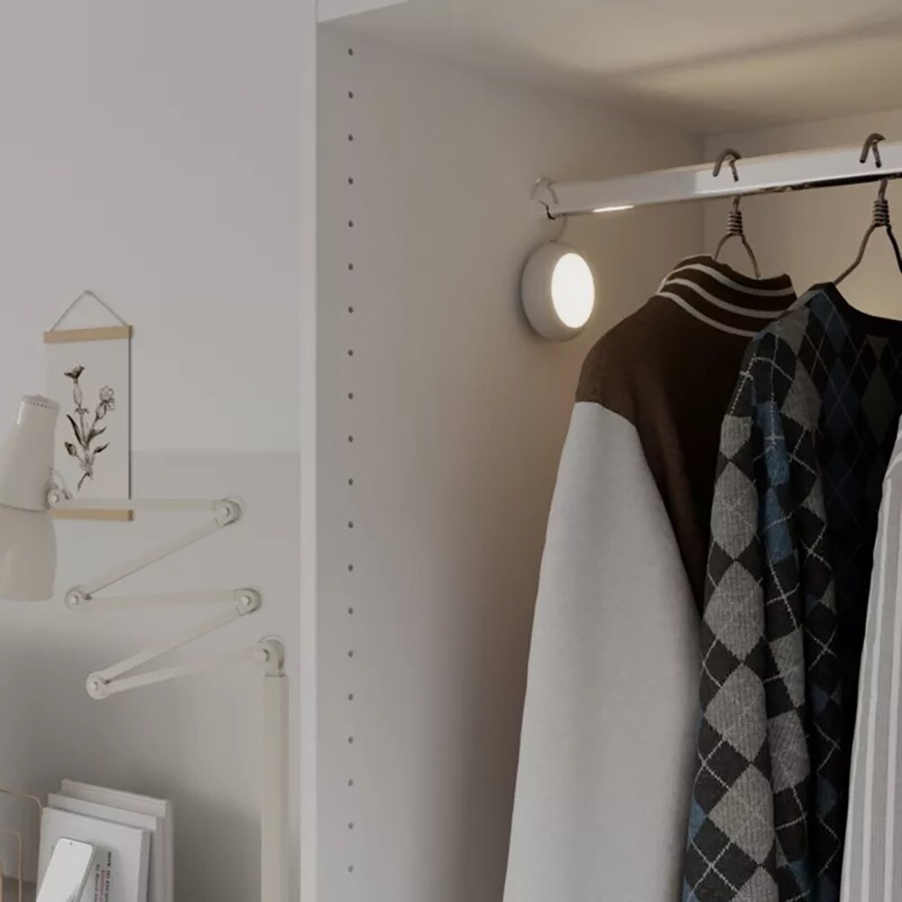 Lampa LED dulap EDMA, 50lm, 4000K, IP20, alb