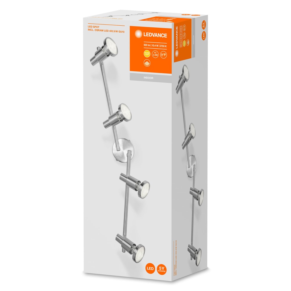 Spot Led 4X2.6W 230V Gu10 Ledv