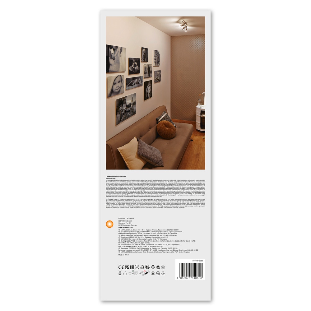 Spot Led 4X2.6W 230V Gu10 Ledv