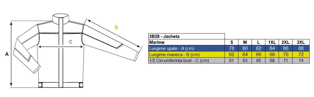 Geaca DCT, marimea M, bleumarin