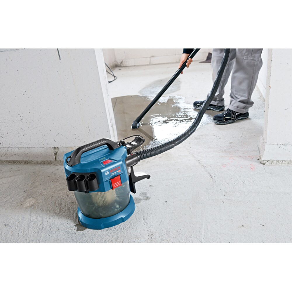 Aspirator umed/uscat BOSCH GAS 18V-10, 10l, 18V, albastru