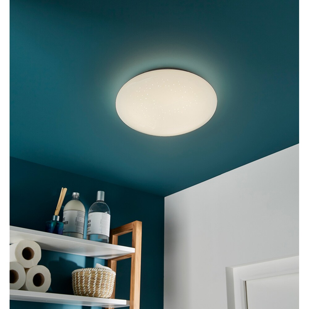 Plafoniera LED GOODHOME Leto, 8W, 1000 lm, 4000K, alb