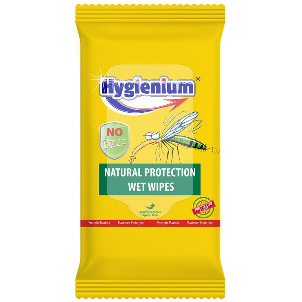 Servetele umede HYGIENIUM No Buzz, 40 bucati