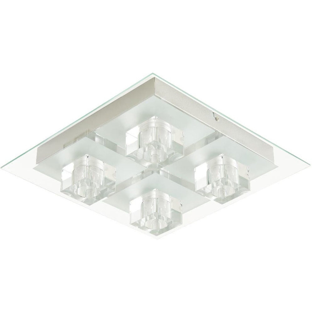 Plafoniera LED GOODHOME Fama, 22W, 1900 lm, 6500K, transparent
