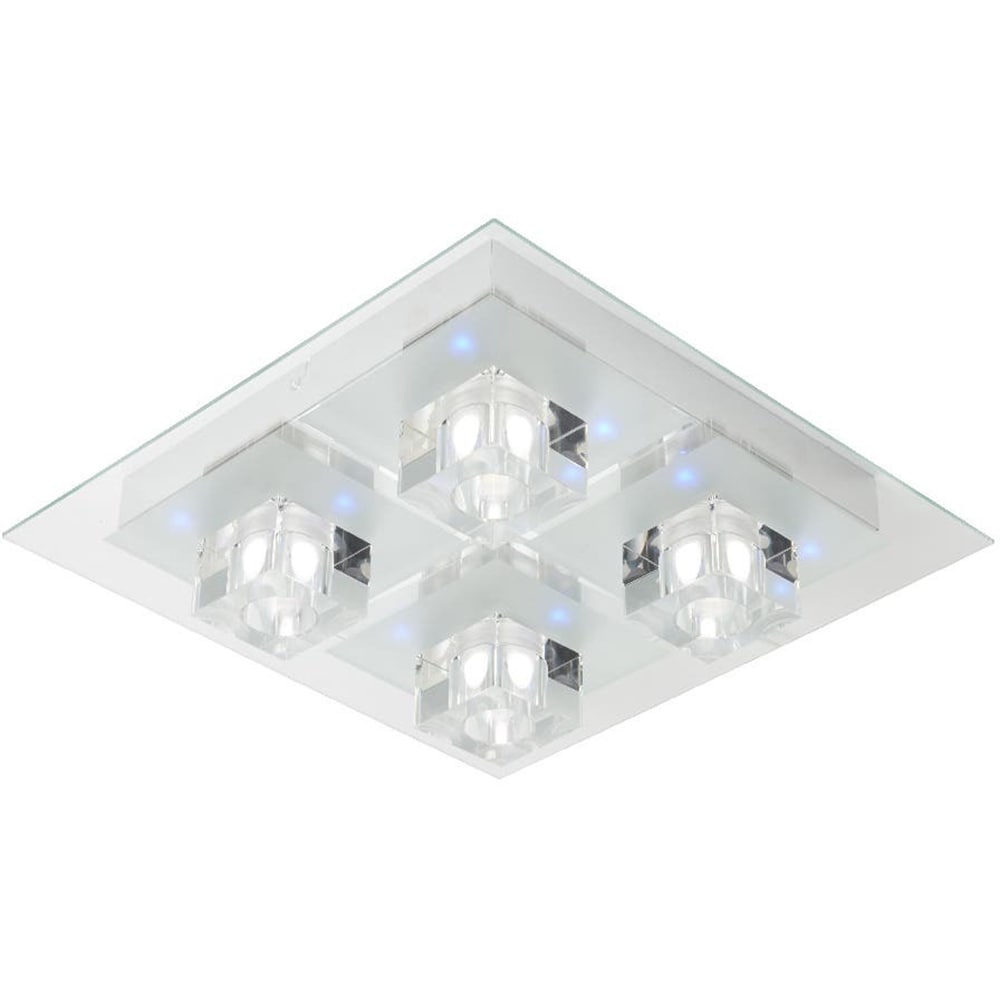 Plafoniera LED GOODHOME Fama, 22W, 1900 lm, 6500K, transparent