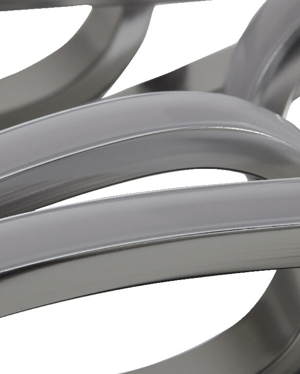 Plafoniera LED, 1 x 28.5 W, crom, metal si plastic  GoodHome 