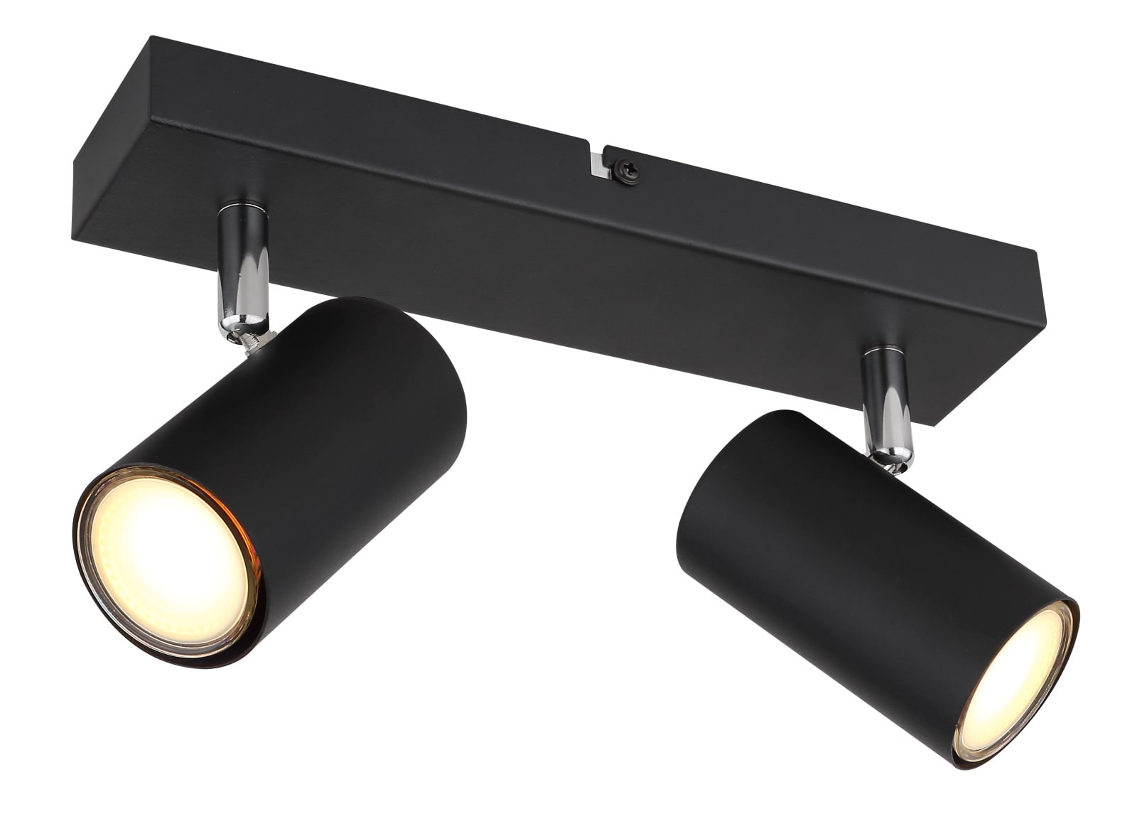 Spot Led Negru Metal 2X 35W Gu10