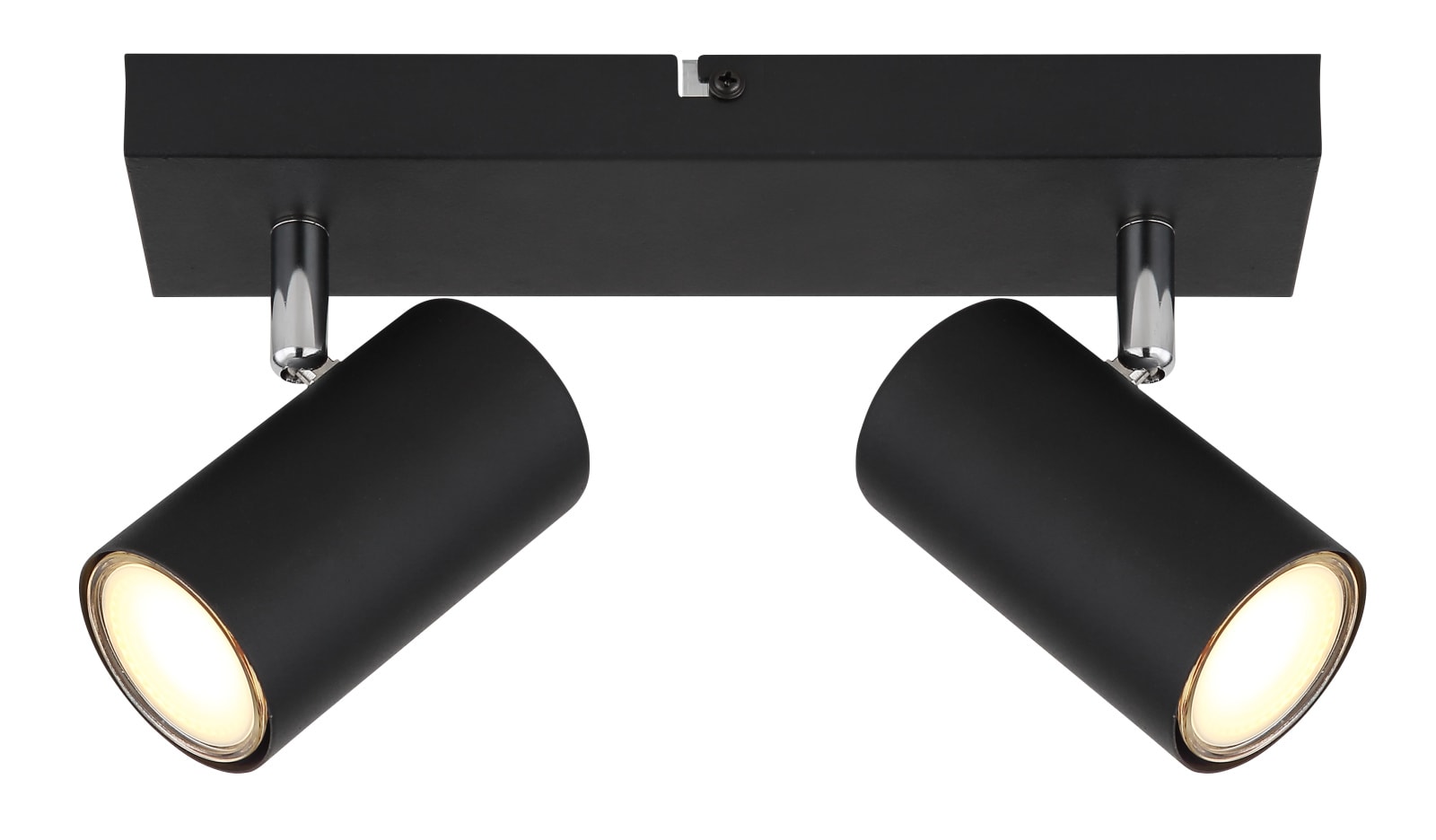 Spot Led Negru Metal 2X 35W Gu10