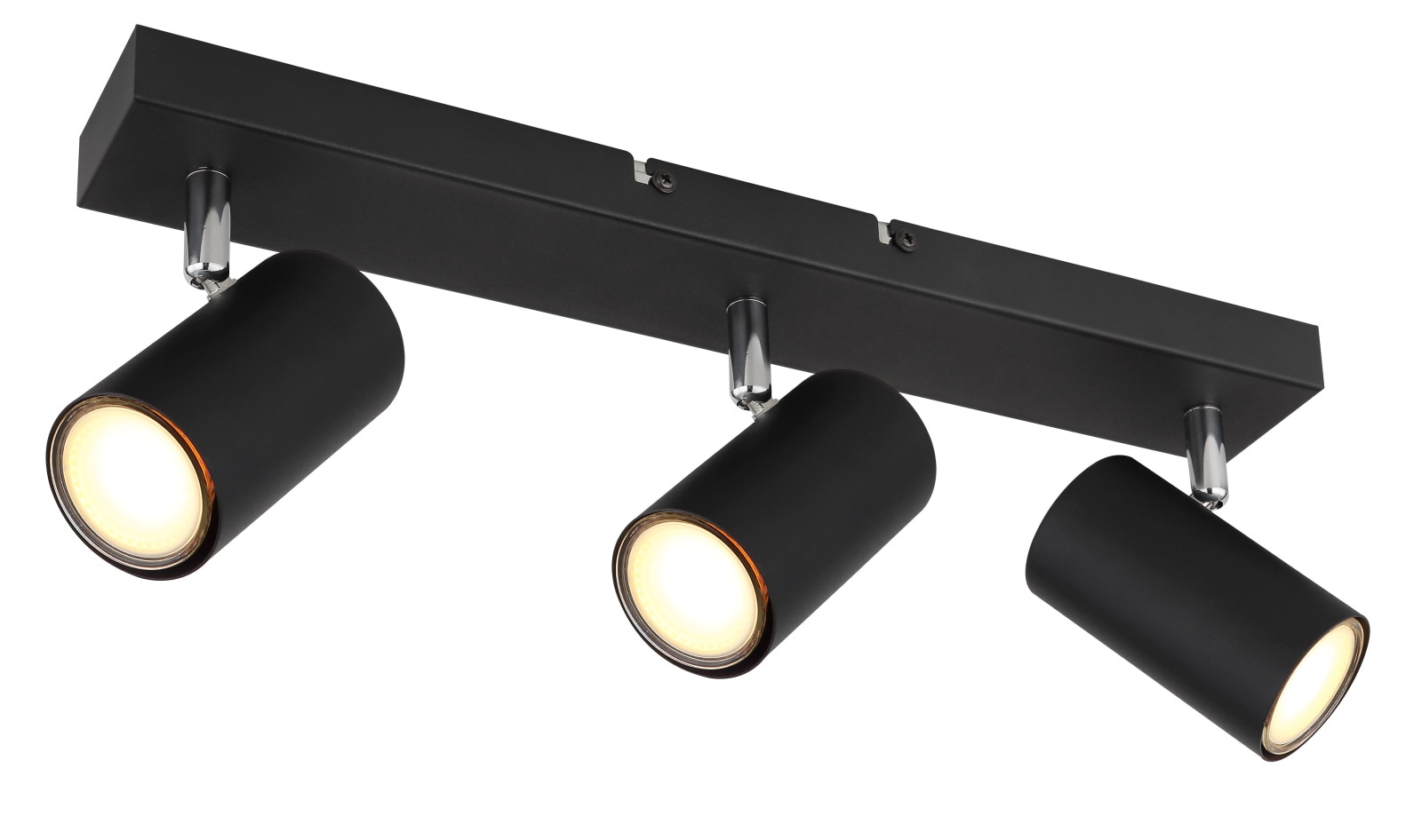 Spot Led Negru Metal 3X 35W Gu10