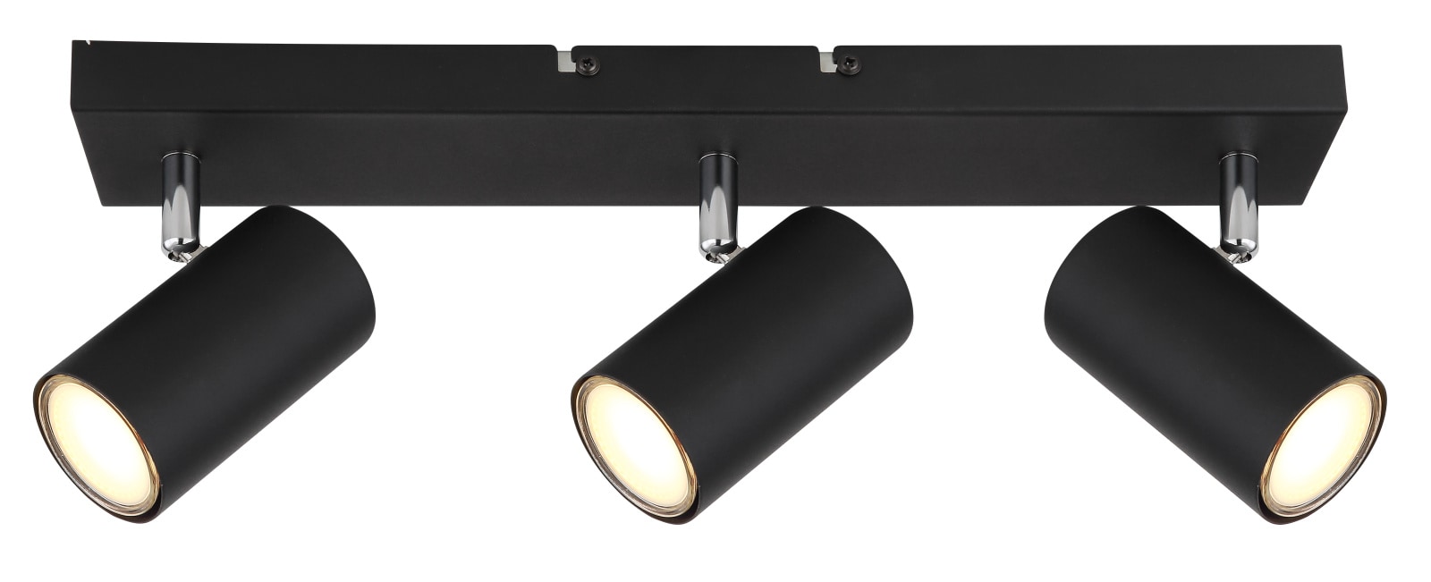 Spot Led Negru Metal 3X 35W Gu10