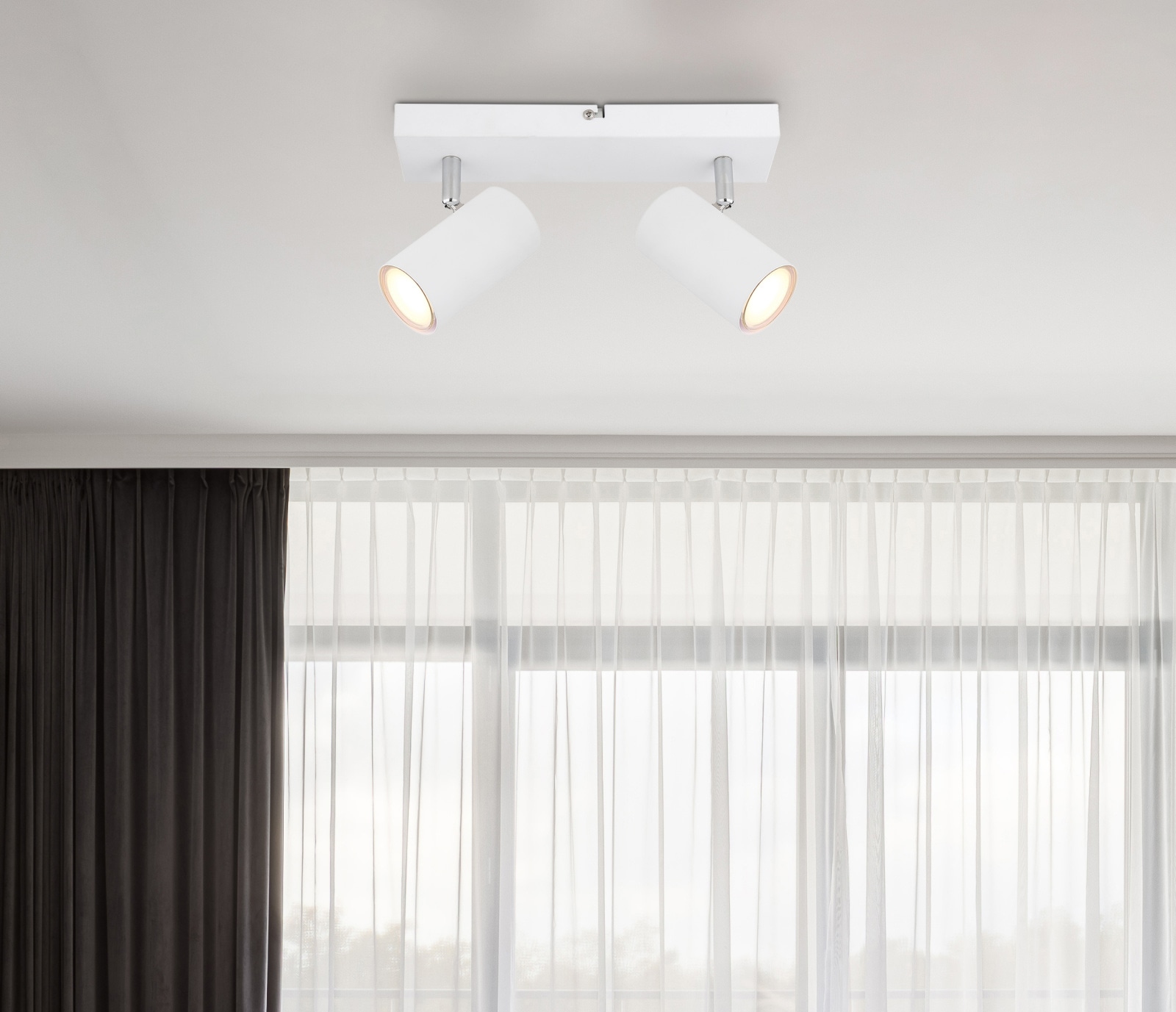 Spot Led Alb Metal 2X 35W Gu10