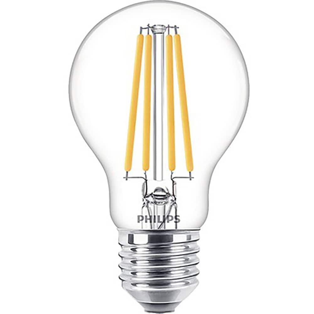 Bec filament PHILIPS A60, E27, 10.5W, 1521lm, lumina neutra