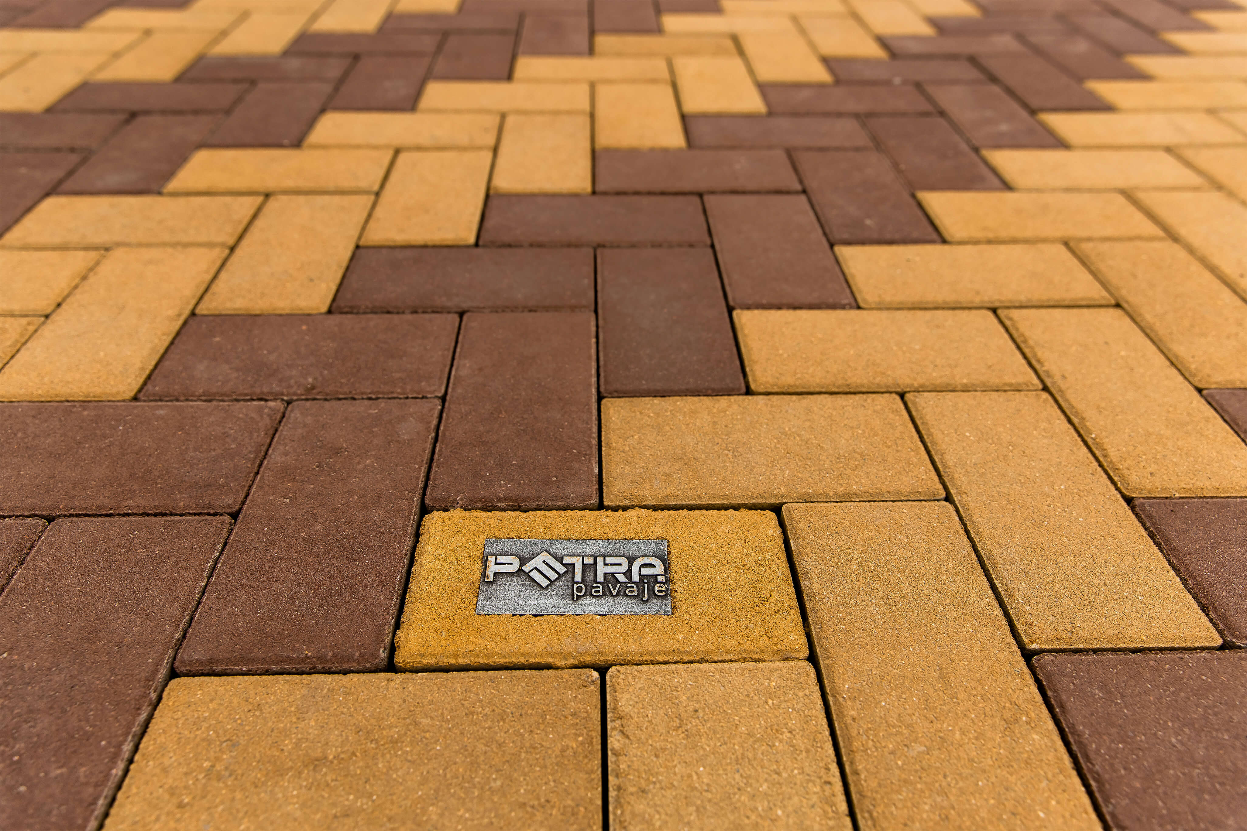 Pavaj cu cant PETRA PAVAJE Holland, 20 x 10 x 4 cm, rosu
