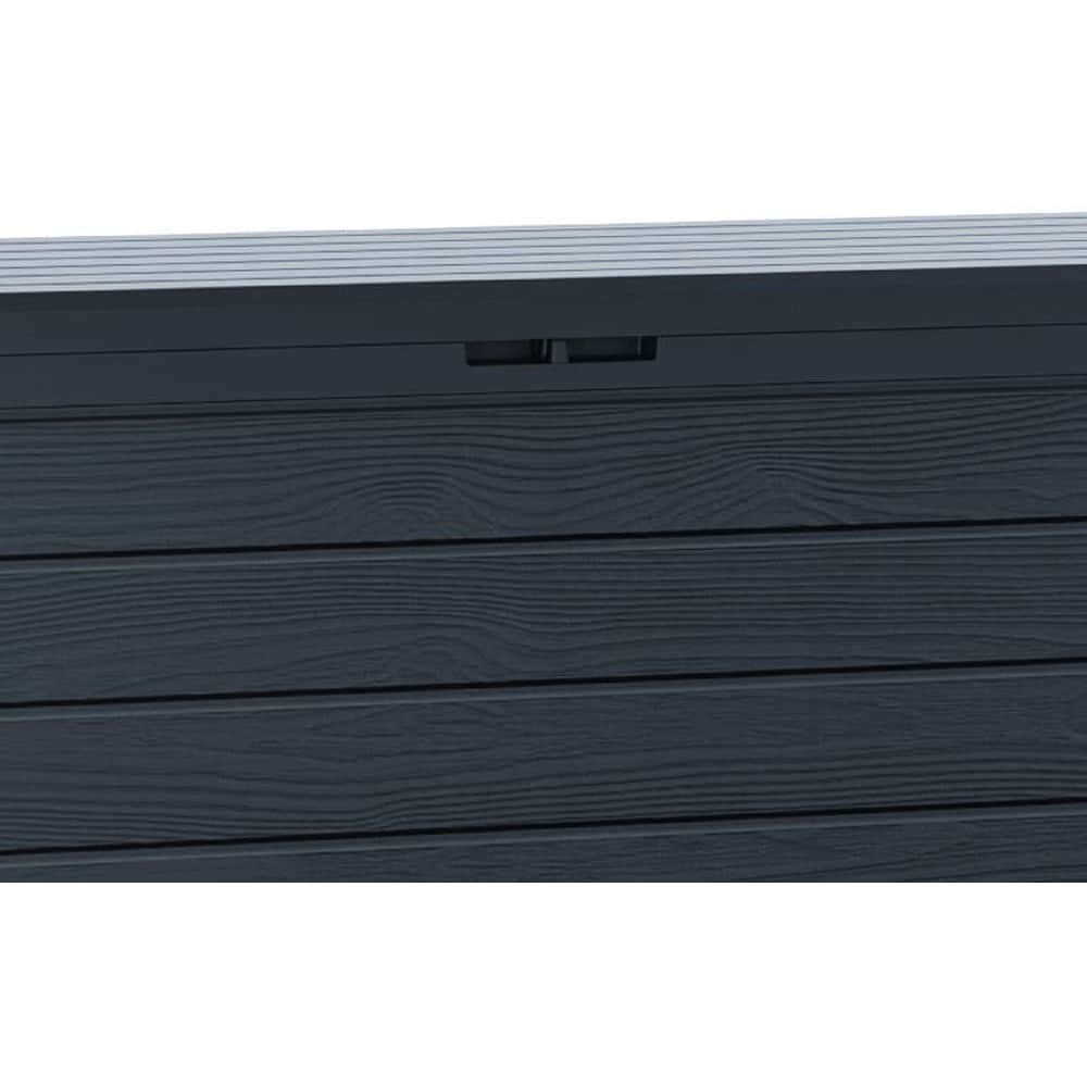 Lada depozitare gradina KLIKSTROM, 116 x 43.8 x 55 cm, antracit