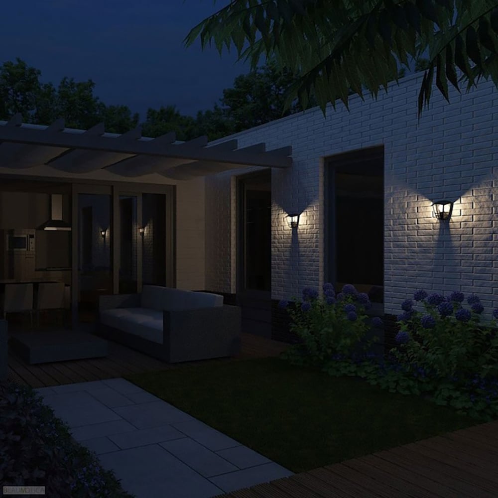 Aplica de exterior PHILIPS MyGarden Creek, 60W, IP44, negru