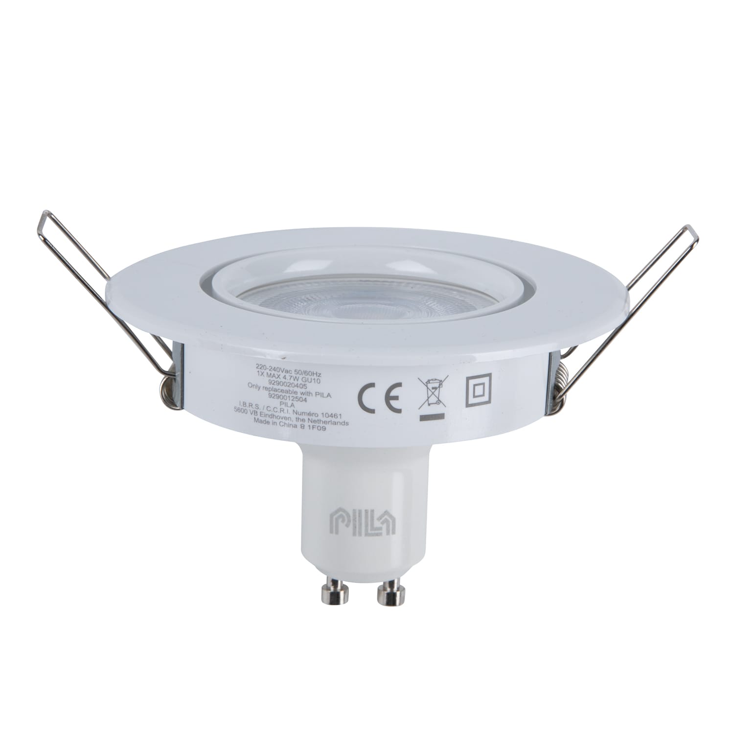 Spot LED PHILIPS Pila, 345 lm, GU10, 50W, alb