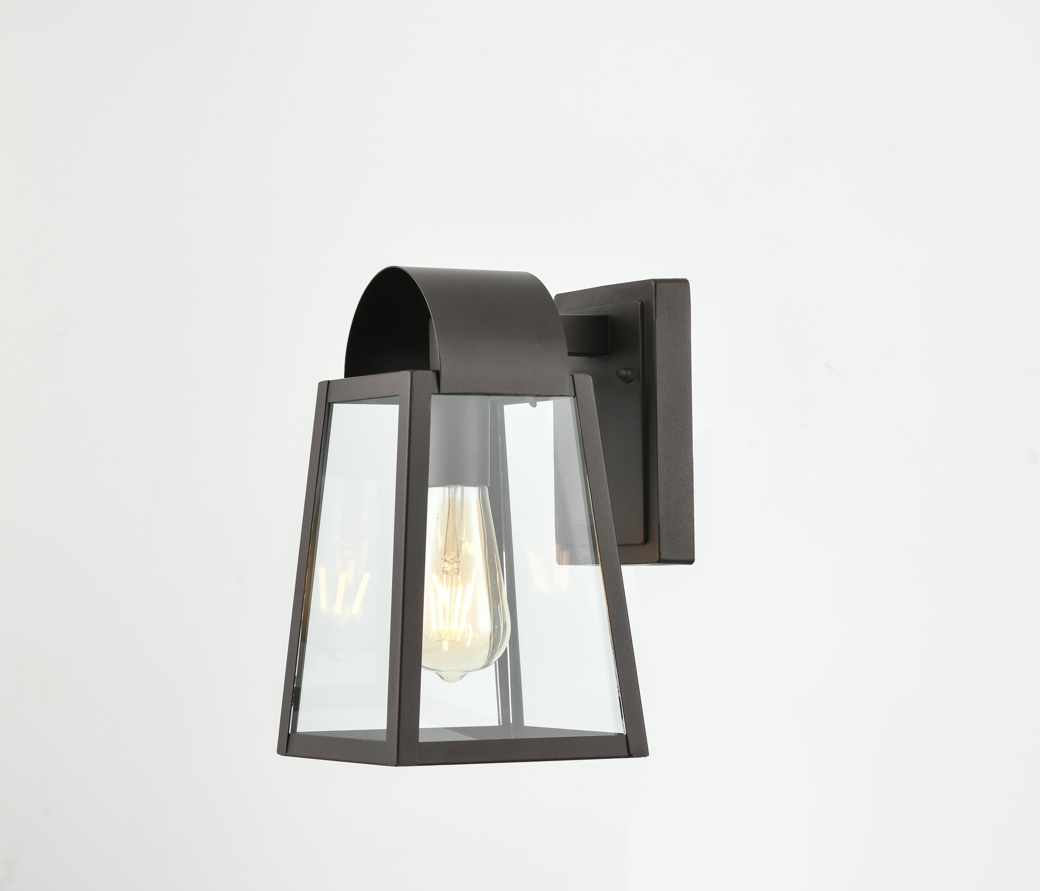Aplica de exterior KLAUSEN Blaze 3S KL133003, 15W, E27, Cafeniu