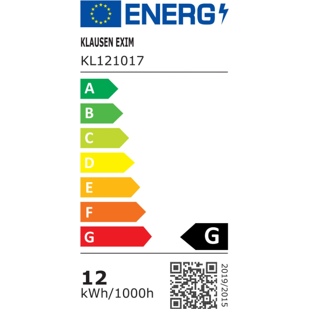 Aplica de exterior LED KLAUSEN Butter KL121017, 12W, 1000lm, IP65, Negru
